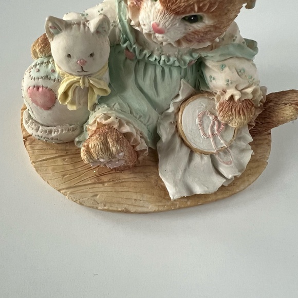 Vintage Calico Kittens Bundle of 3 Enesco Figurines - Picture 7 of 13